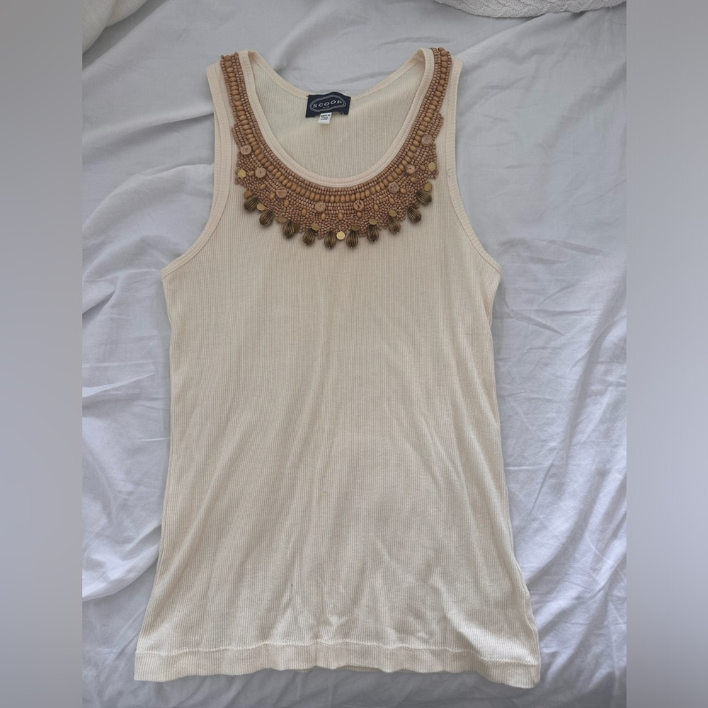 Beaded Tank Top